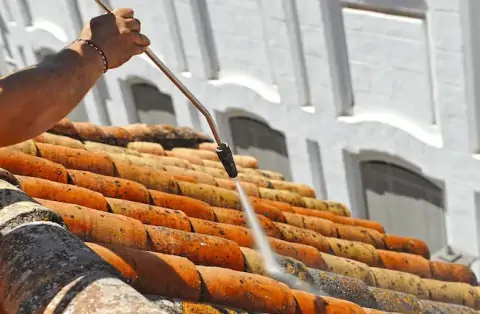 Nettoyage de toitures - Saint-Louis